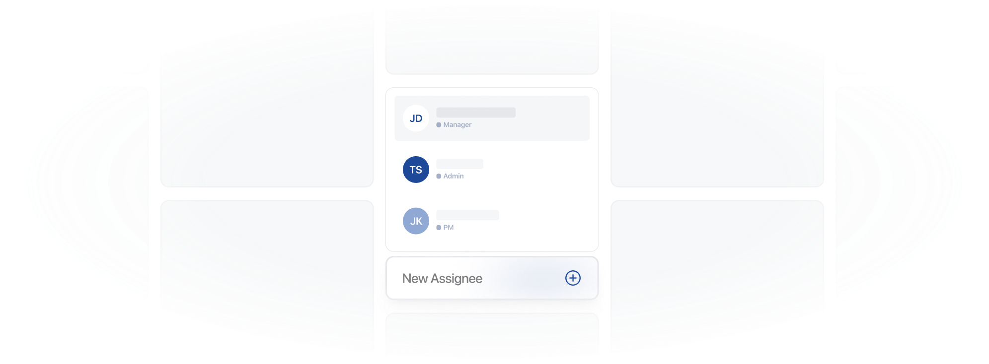 Assign Actions to the right people